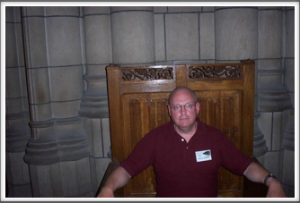 University of Pittsburgh:  Bill Caldwell at Cathedral of Learning