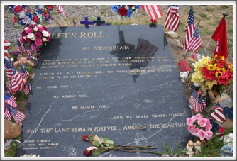 9/11 Flight 93 National Memorial:  Memorial Stone