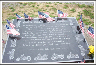 9/11 Flight 93 National Memorial:  Memorial Stone