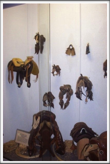 Will Rogers Museum: Mini Saddles