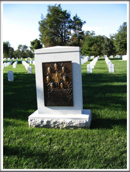 Arlington National Cemetery:  “Challenger” Shuttle Memorial Gravestone