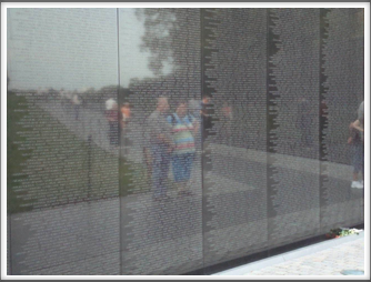 Viet Nam Memorial Wall Reflection