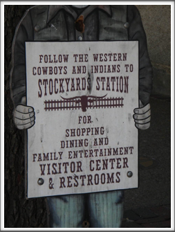 Ft. Worth Stockyards Sign