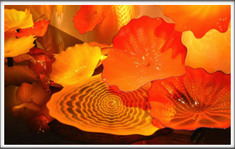 Chihuly Museum - glasswork called “Persians”
Google Photo