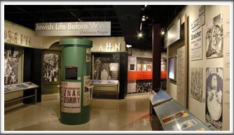 Holocaust Museum - displays near the entrance
(Google Image)