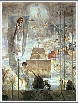 Dalí Museum - “Discovery of America” painting
(Google Image)