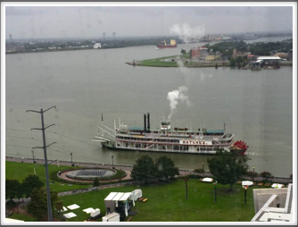 Natchez river boat on the Mighty Mississippi