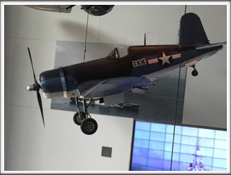 F4U-4 Corsair - displayed at the US Freedom Pavilion/Boeing Center
