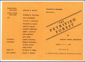 June ’44 - “The Petrified Forest”