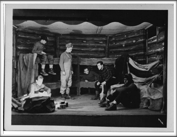 1944 - "Seventh Man"
Center-laying down is Larry Phelan, sitting left is John Glendinning