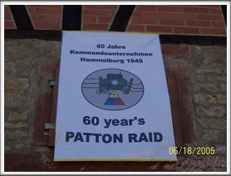 Hammelburg "Raid" sign
