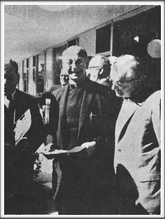 1968 Washington DC Reunion - S. Bolten, J. Slack, Father Brach, K. Goddard