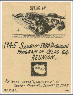 1980 Dubuque IA
Reunion Program -1
